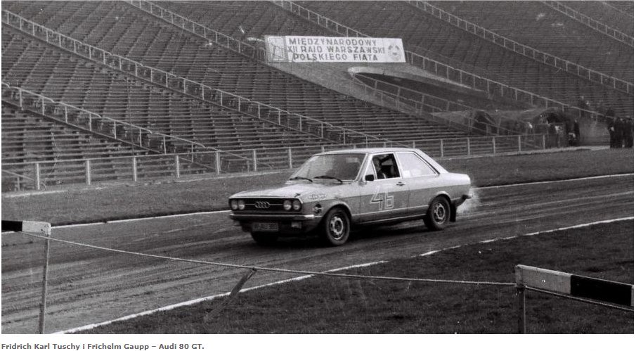 Rajd Warszawski 1974 rok Audi 80 - a.jpg