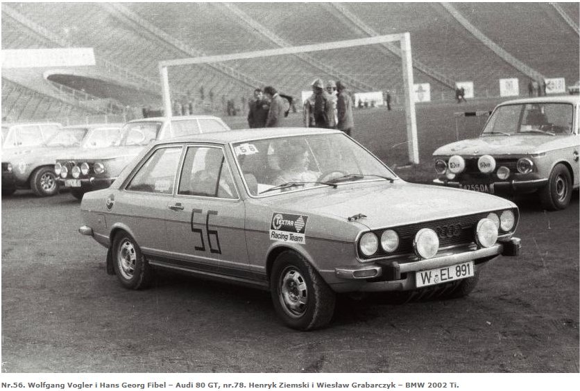 Rajd Warszawski 1974 rok Audi 80 - b.jpg