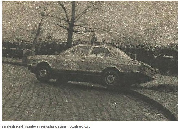 Rajd Warszawski 1974 rok Audi 80 - e.jpg